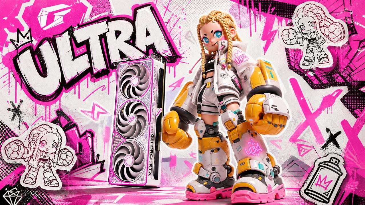 七彩虹 Ultra · 像素街头·GPU觉醒